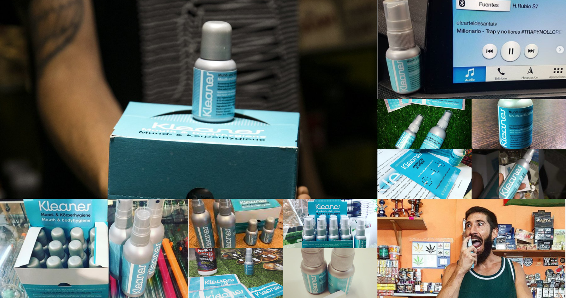 Spray anti test salivaire 30ml - Kleaner - Gardenz CBD Shop